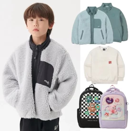 휠라키즈 어반 보아우븐 양면 점퍼 외 다양