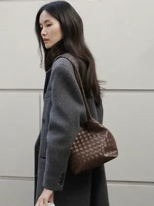 모노로우 위빙 JURI 숄더백