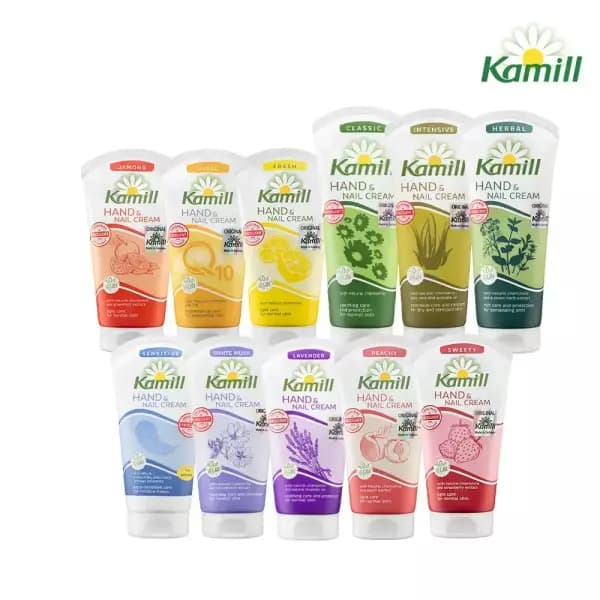 카밀 핸드크림 100ml 5개 8090원 133ml 5개 보너스팩 9550원