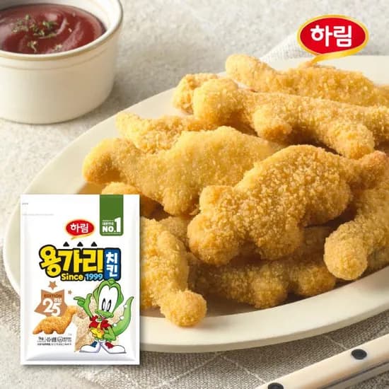 하림 용가리치킨 1kg 임박