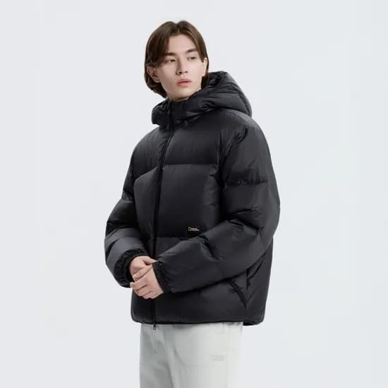 내셔널지오그래픽 타이라 후드 덕다운 점퍼