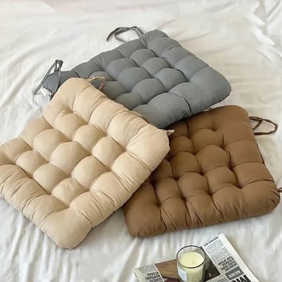 사각쿠션 방석 2개