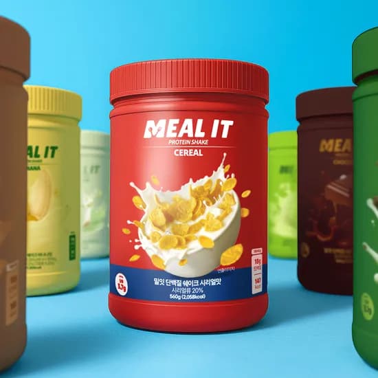 쇼핑라이브 밀잇 560g 3통 포켓쉐이크 2개 71,900