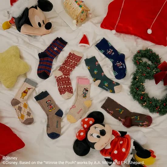 삭스어필 디즈니콜라보 양말 2팩세트