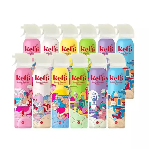 케피 버블클렌저 200ml 6컬러 2세트 12개입