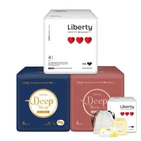 리버티 딥슬립 6개 스킨딥슬립 6개 센시티브 입는오버나이트 4개