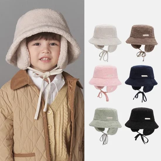 화이트샌즈 부클퍼 탈부착 귀달이 버킷햇