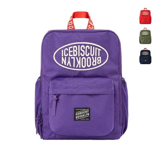 아이스비스킷 심볼로고 스퀘어백팩