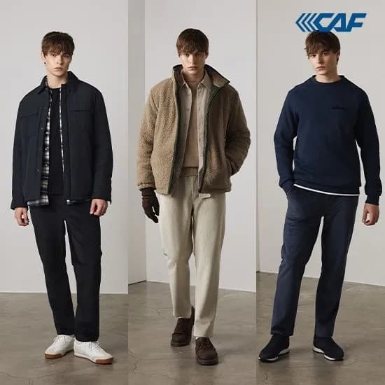 르까프 25FW 남성 코듀로이 팬츠 3종세트