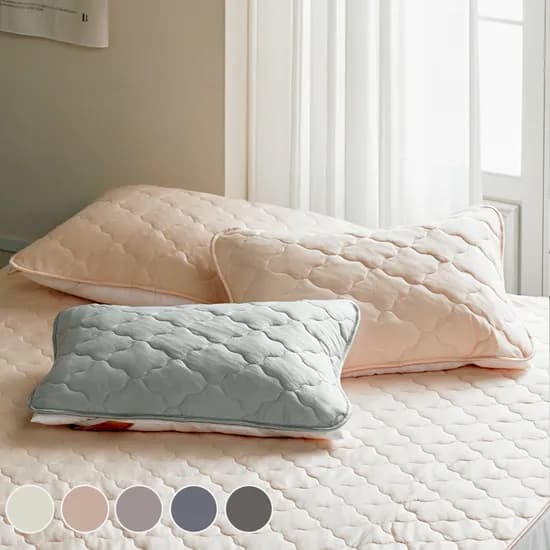 파미지오 누빔 베개커버