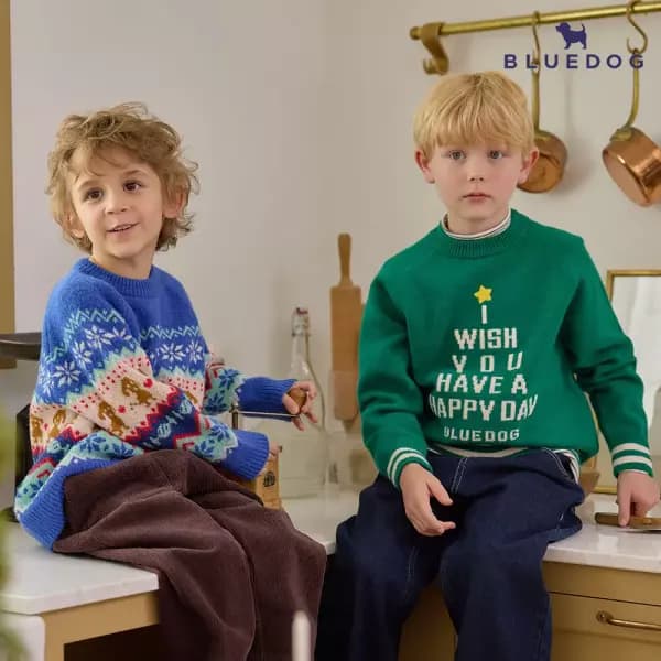 블루독 겨울 세일 리버시블 점퍼