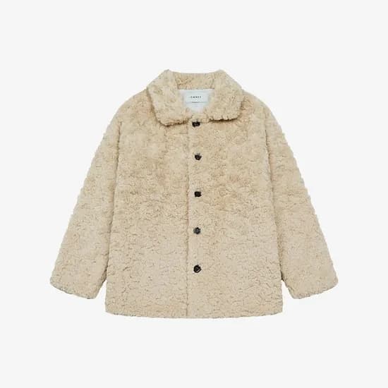 페이크 시어링 누빔 퍼 자켓 51,450원