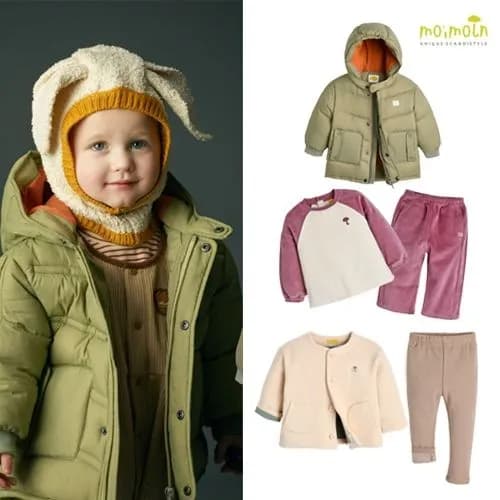 모이몰른 겨울 클리어런스 기모레깅스 상하복