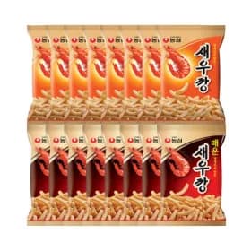 새우깡 8봉 매운새우깡 8봉 총 16봉