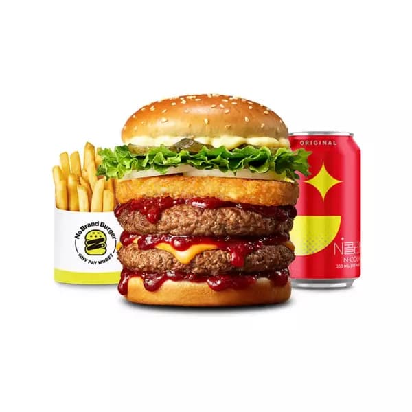 노브랜드버거 고스트페퍼 살사 더블 버거세트