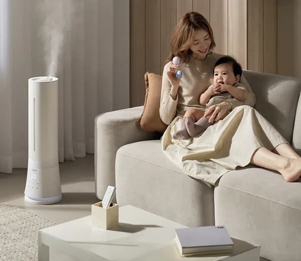 에어메이드 가열 살균 가습기 열풍 건조 세척 아쿠아마린 9002