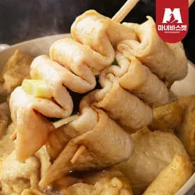 부산깡통시장 꼬치어묵 40개 10개입 4봉 소스 4봉