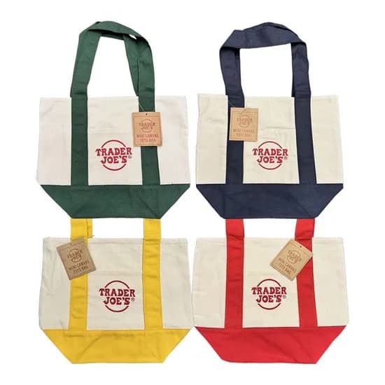 트레이더조 미니 에코백