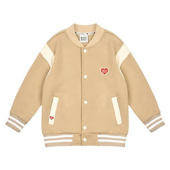 벨리타앤보이즈 캣페이스 바시티자켓