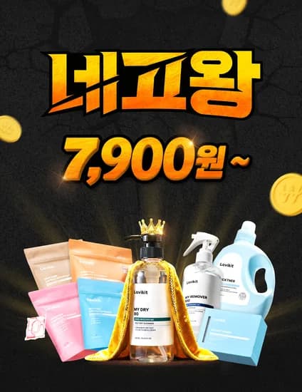 라비킷 세제 섬유유연제 얼룩제거제 외 다양