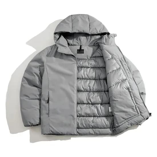 후드 패딩 점퍼