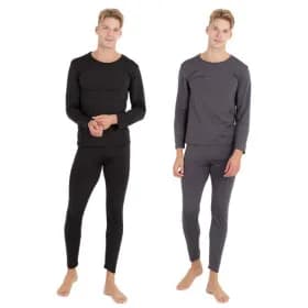 남성 극세사 발열내의 상하세트