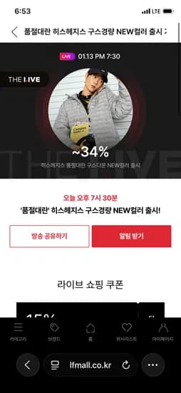 헤지스 구스다운