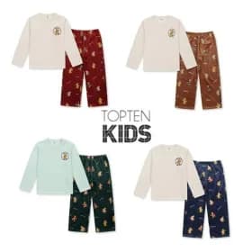 탑텐키즈 벨로아 기모 라운지 상하세트