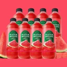 지안 베트남산 냉동수박 착즙 주스 330ml 8병