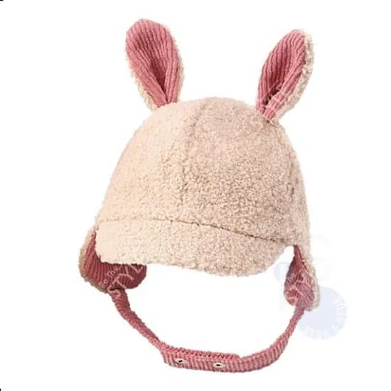 일안 아동 토끼 귀달이모자 아동겨울모자