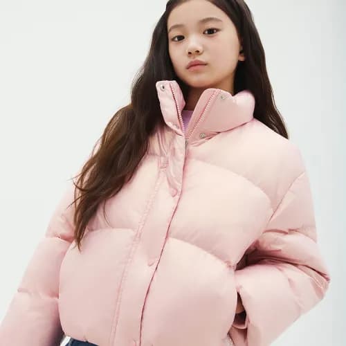 베네통키즈 테이핑 벌룬 덕 다운