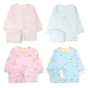 오가닉맘 간절기 긴팔내복 8종