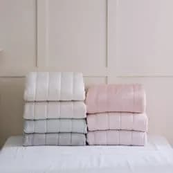 플로라 심플 극세사 겨울패드 SS