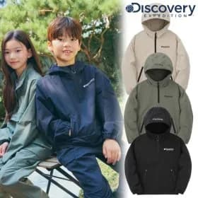 디스커버리키즈 우븐 트레이닝 후드 아노락 ₩34,250