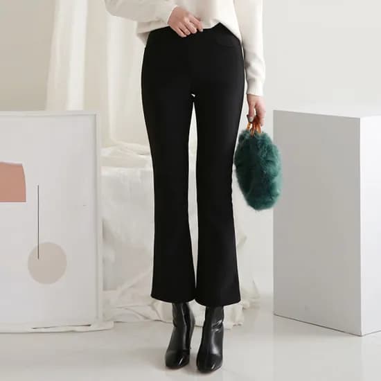 베나프 밴딩 부츠컷 팬츠