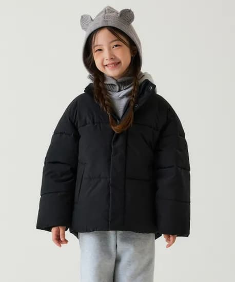 스탠다드 키즈 데일리 푸퍼 숏 패딩 재킷