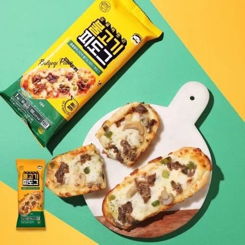 피자 핫도그 콜라보 5개