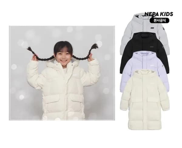 네파키즈 헤비 롱다운 자켓