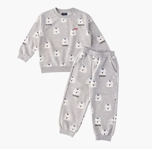 블루독 도기올 오버맨투맨/팬츠