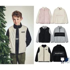 훨라키즈 경량조끼 플리스맨투맨세트