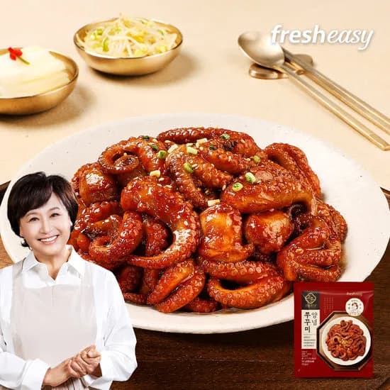 임박특가 고운한상 박원숙 쭈꾸미 300gx5팩 29,900원 무배