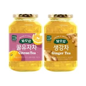 차오름 꿀유자차 1kg 생강차 1kg