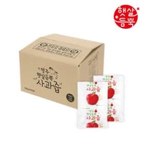 영주 햇살듬뿍 사과즙 100ml 100포 벌크