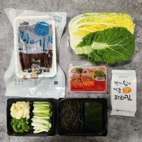 포항 구룡포 완전손질 꽁치과메기 10미 야채세트