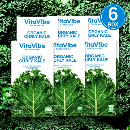 유기농 컬리케일 가루 6박스