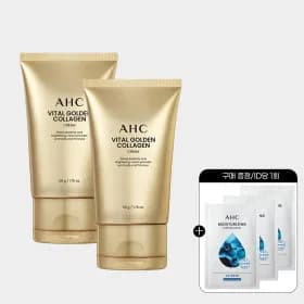 AHC 바이탈 골든콜라겐 크림 50g 2개 마스크팩 3매