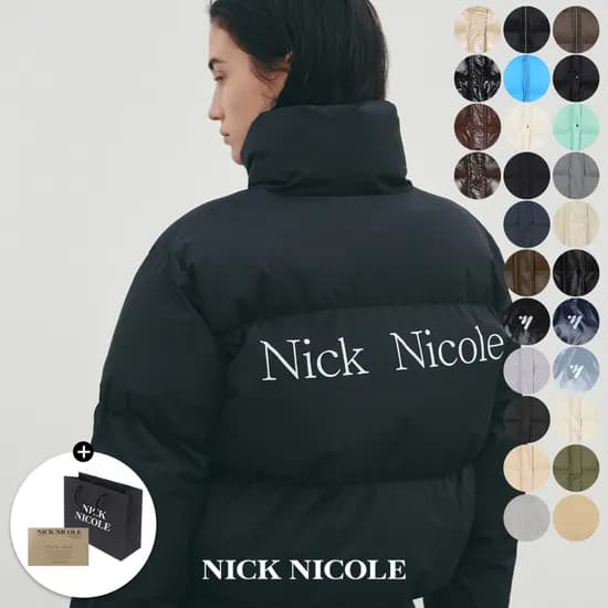 닉앤니콜 NICK NICOLE PUFFER PADDING 29종 택1