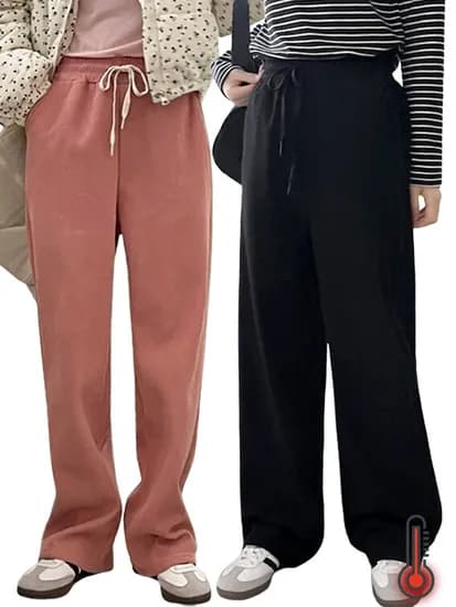 엄마 기모 골덴바지 2장  17910