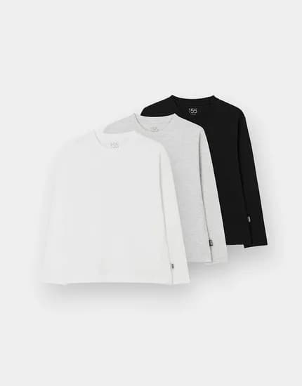 지오다노 무지 긴팔티 6개 26,800원 무배(개당 4,467원)