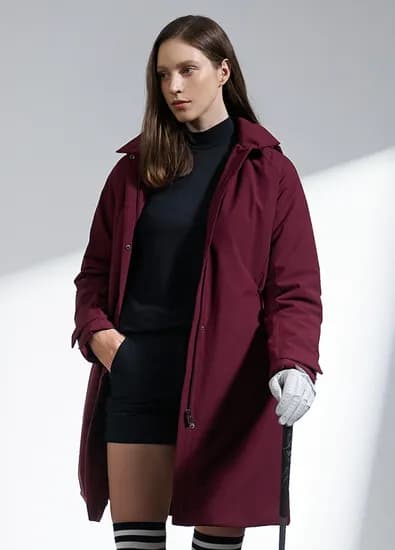 밀레 울 패딩 맥 코트